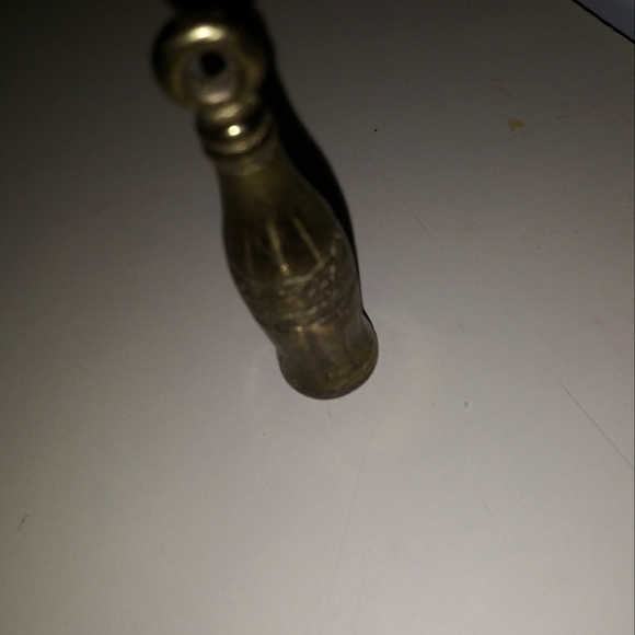 Tiny, Rare, Vintage Collectible Coca Cola Pendant/Charm - Brass - Picture 4 of 4